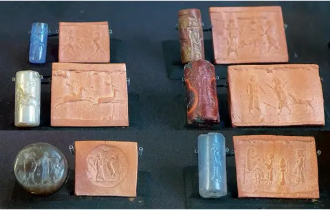 阿契美尼德的滚印和平印